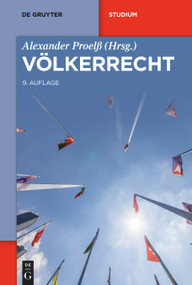 Völkerrecht (German Edition) - 9783110770865 by Alexander Proelß