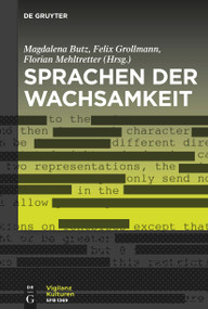 Sprachen der Wachsamkeit (German Edition) by Magdalena Butz, Felix Grollmann, Florian Mehltretter, 9783111019260