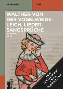 [Set: Walther von der Vogelweide: Leich, Lieder, Sangsprüche] (German Edition) by Thomas Bein, Walther von der Vogelweide, 9783111326351