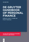 De Gruyter Handbook of Personal Finance by John E. Grable, Swarn Chatterjee, 9783111356747
