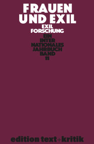 Frauen und Exil (Zwischen Anpassung und Selbstbehauptung) (German Edition) by Claus-Dieter Krohn, et al., Inge Stephan, 9783112422717