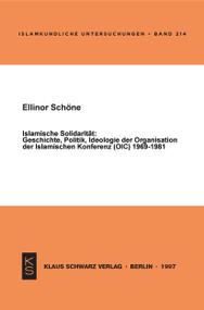 Islamische Solidarität (German Edition) by Ellinor Schöne, 9783879972654
