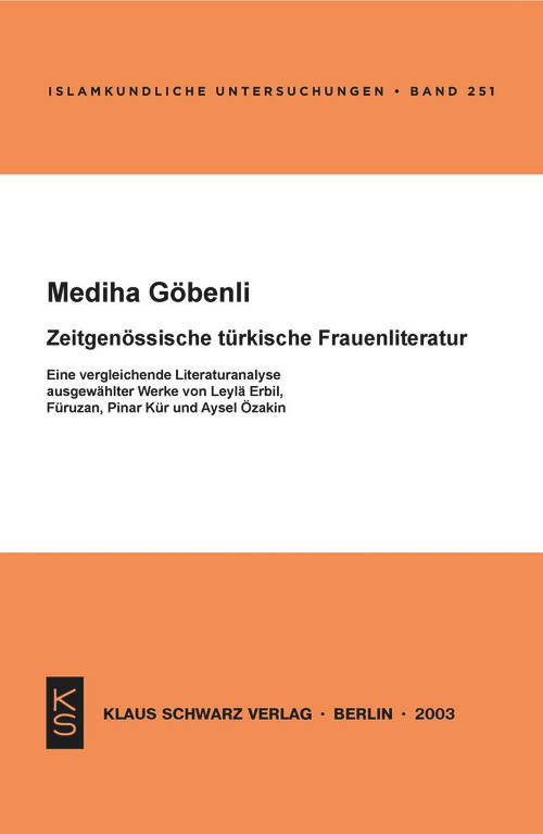 Zeitgenössische türkische Frauenliteratur (German Edition) by Mediha Göbenli, 9783879973071