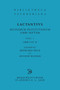 Libri I et II (Latin Edition) by Lucius Caelius Firmianus Lactantius, Eberhard Heck, Antonie Wlosok, 9783598712654