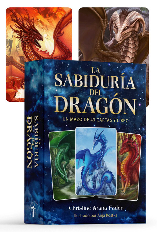 La sabiduría del dragón (Un mazo de 43 cartas y libro) (Spanish Edition) by Christine Arana Fader, Anja Kostka, 9798888501115