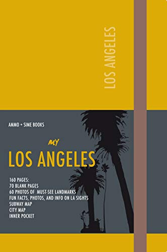 Los Angeles Visual Journal: Mustard Yellow by Simephoto, 9788899180102
