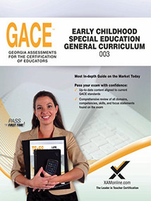 GACE Early Childhood Special Education 003 - 9781642390230 by Sharon A. Wynne, 9781642390230
