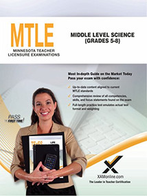 MTLE Middle Level Science (Grades 5-8) by Sharon A. Wynne, 9781642390612