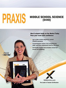 PRAXIS Middle School Science (5440) by Sharon A. Wynne, 9781642390643