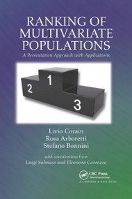 Ranking of Multivariate Populations (A Permutation Approach with Applications) by Livio Corain, Rosa Arboretti, Stefano Bonnini, 9781032340050