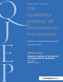 Cognitive Control of Action and the Regulation of Behaviour - 9781848727458 by Stephen Jackson, 9781848727458