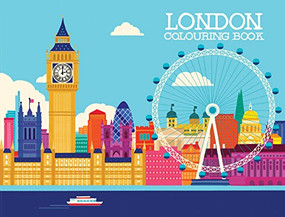 London Colouring Book by Min Heo, Gloria Fowler, 9781623260453