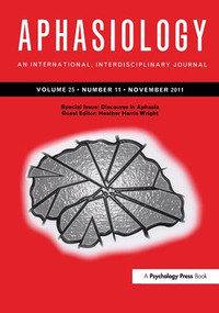 Discourse in Aphasia by Heather Wright, 9781848727540