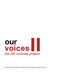 Our Voices II (The DE-Colonial Project) by Kevin O'Brien, Patrick Stewart, Rebecca Kiddle, 9781943532568