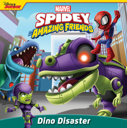 Spidey and His Amazing Friends: Dino Disaster by Steve Behling, 9781368094344