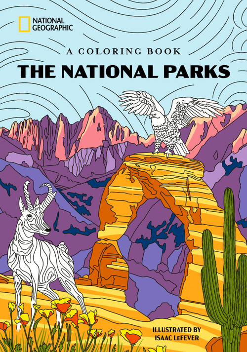 The National Parks (A Coloring Book) - 9781426224300 by National Geographic, 9781426224300