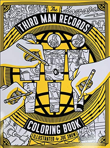 Third Man Records Coloring Book by Joe Snow, 9781734842258