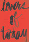 Lovers of Today by Garrett Caples, 9781950268450