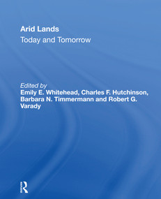 Arid Lands (Today And Tomorrow) - 9780367164324 by Charles Hutchinson, 9780367164324