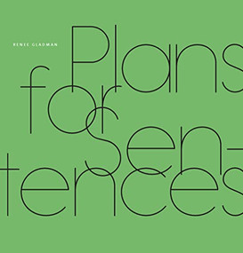 Plans for Sentences - 9781950268597 by Renee Gladman, 9781950268597