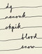 Blood Snow - 9781950268634 by dg nanouk okpik, 9781950268634
