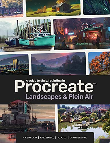 A Guide to Digital Painting in Procreate: Landscapes & Plein Air by 3dtotal Publishing, 9781912843633