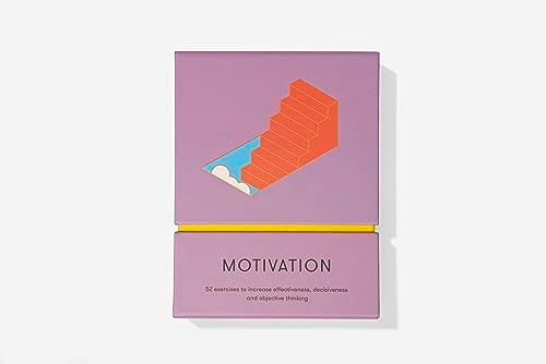 Motivation Cards (52 exercises to increase effectiveness,decisiveness, and objective thinking) by The School of Life, 9781915087744