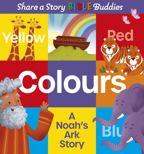 Share a Story Bible Buddies Colours (A Noah's Ark Story) by Karen Rosario Ingerslev, Jennifer Davison, 9780745998022