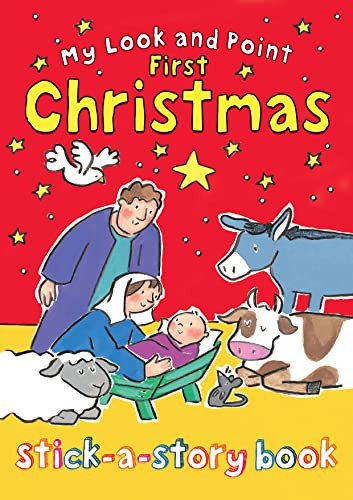 My Look and Point First Christmas Stick-a-Story Book by Christina Goodings, Annabel Hudson, 9780745963969