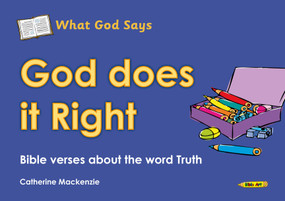 What God Says (God Does It Right) - 9781845506056 by Catherine MacKenzie, 9781845506056