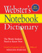 Webster's Notebook Dictionary by Merriam-Webster, 9781596950566
