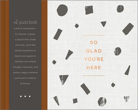 So Glad You're Here (All Occasion)- Guest Book by Miriam Hathaway, 9781946873040
