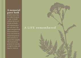 A Life Remembered (Funeral) - Guest Book by Dan Zadra, 9781935414292