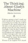 The Thinking-About-Gladys Machine by Mario Levrero, Annie McDermott, Kit Schluter, 9781916751064