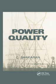 Power Quality by C. Sankaran, 9780367396466