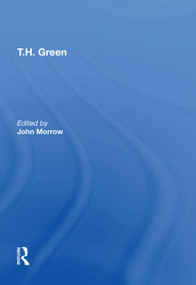 T.H. Green by John Morrow, 9781138620759