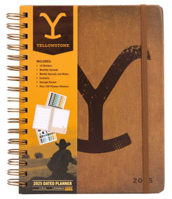 2025 Yellowstone: The Dutton Ranch 13-Month Weekly Planner by Insights, 9798886636857