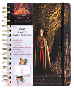 2025 House of the Dragon 13-Month Weekly Planner by Insights, 9798886637120