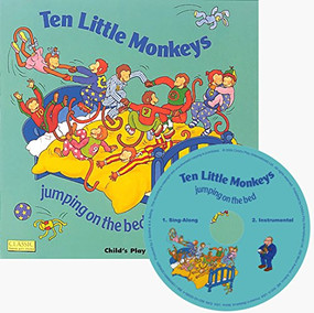 Ten Little Monkeys Jumping on the Bed - 9781904550679 by Tina Freeman, 9781904550679