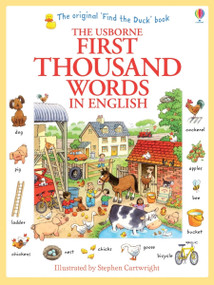 First Thousand Words in English by Heather Amery, Stephen Cartwright, 9781835409855
