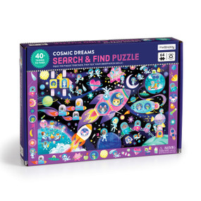 Cosmic Dreams 64 Piece Search & Find Puzzle by Mudpuppy, Katie Wood, 9780735382336