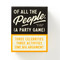 Of All The People Social Game by Brass Brass Monkey, Galison, 9780735382879