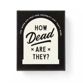How Dead Are They? Social Game by Brass Monkey, Galison, 9780735382886