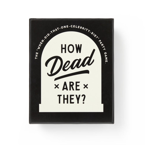 How Dead Are They? Social Game by Brass Monkey, Galison, 9780735382886
