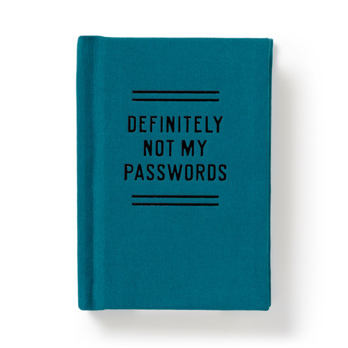 Definitely Not My Passwords Tiny Diary by Brass Brass Monkey, Galison, 9780735382992