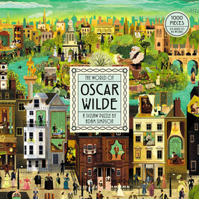 The World of Oscar Wilde 1000 Piece Puzzle (A jigsaw by Adam Simpson) by Adam Simpson, 9781399620017