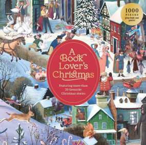A Book Lover's Christmas 1000 Piece Puzzle (A 1000-piece jigsaw puzzle) by Michael Kirkham, 9781399625500