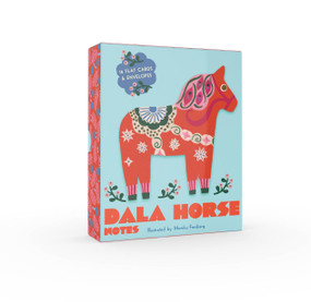 Dala Horse Notes (16 Flat Cards and 16 Envelopes) by Chronicle Chronicle Books, Monika Forsberg, 9781797227405