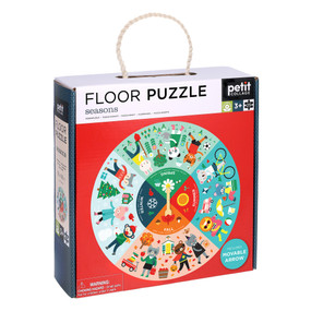 Seasons Floor Puzzle by Petit Collage, 9781797231990