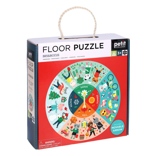 Seasons Floor Puzzle by Petit Collage, 9781797231990